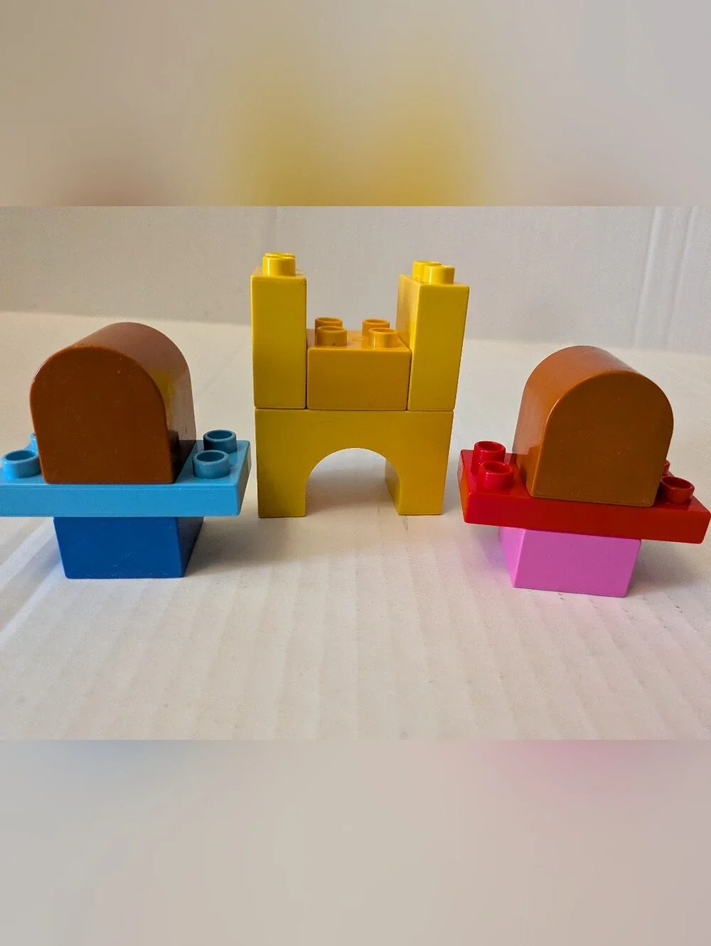 Lego played bricks